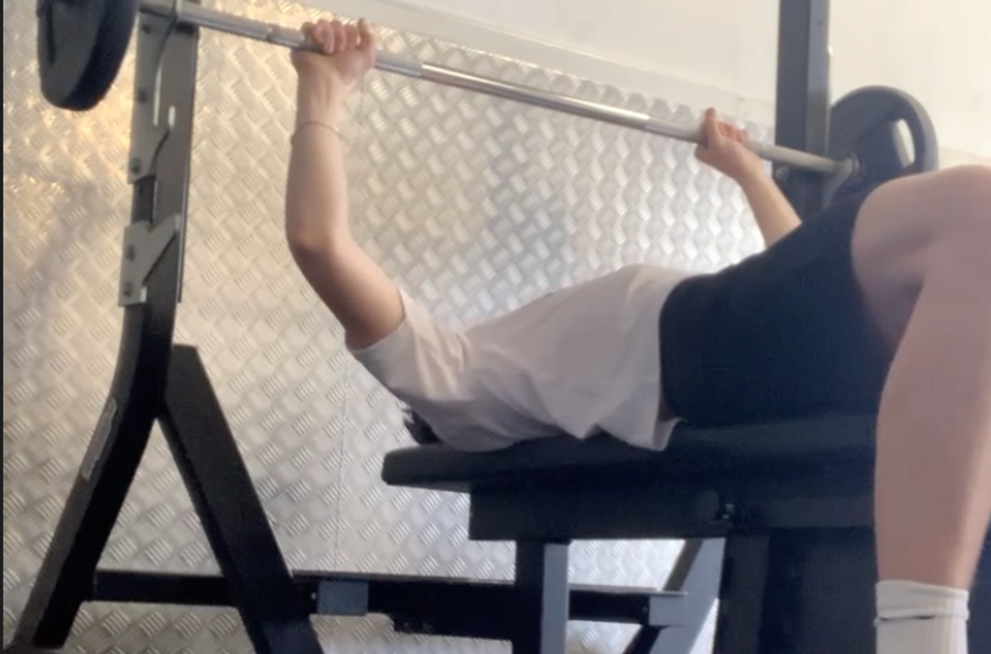 In the gym